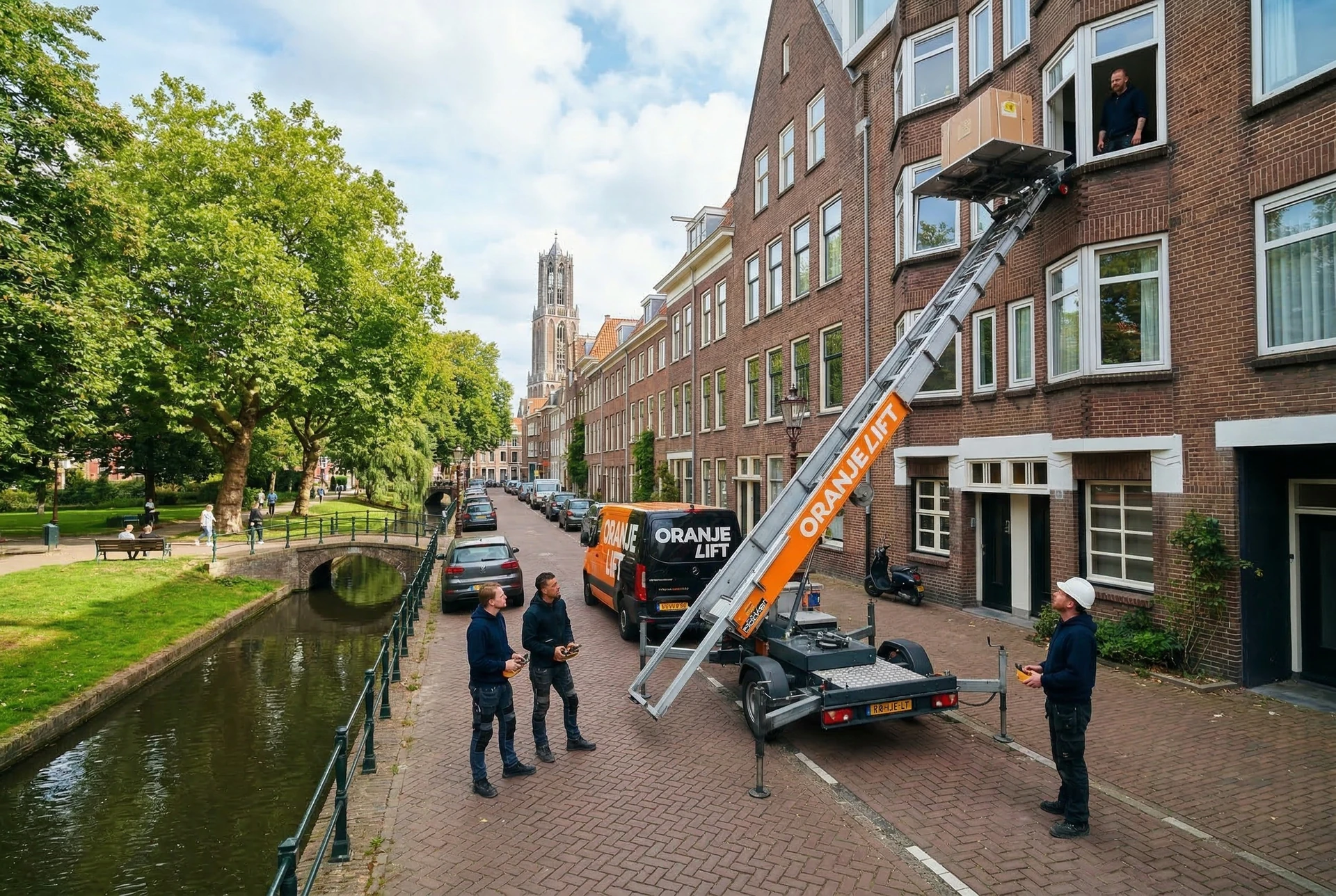 Verhuislift huren Amsterdam